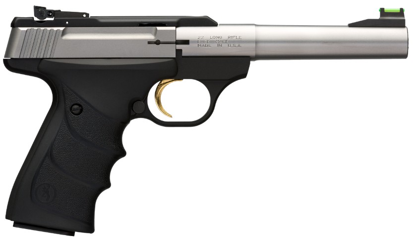 Browning Buck Mark Camper Stainless URX .22 LR Semi-Automatic Pistol #051442490