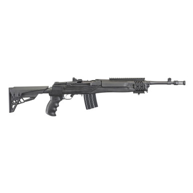 Ruger 5888 Mini-14 Tactical 5.56x45mm NATO 20+1 16.12" Threaded Barrel w/Flash Suppressor, Blued Alloy Steel, ATI Strikeforce 6 Position Stock, Includes Picatinny Rail, 2 Magazines, Scope Rings