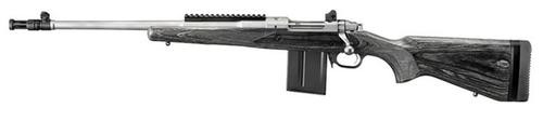 Ruger Gunsite Scout Rifle, 308, Left Hand, Matte SS, 10 Round Mag 18"