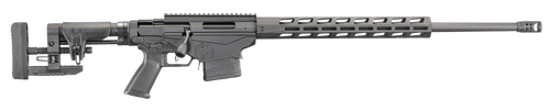 Ruger Precision 6.5 PRC, 26" Barrel, Precision Adjustable Black Stock, Black Hardcoat Anodized