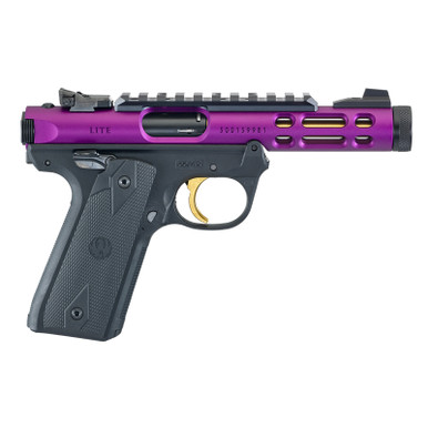 Ruger Mark IV 22/45 Lite .22 LR 4.4" Barrel 10+1 Rounds Purple Anodized