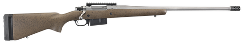 Ruger Hawkeye LR HNT 6.5 PRC, 22" Barrel, Black/Brown Laminated, 3rd
