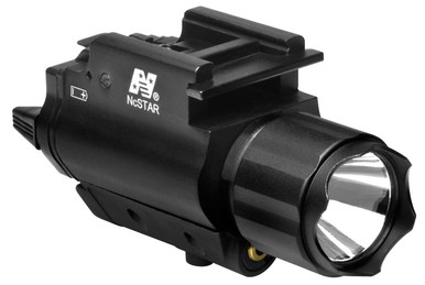 NcStar AQPFLS FlashLight & Red Laser Combo - Black