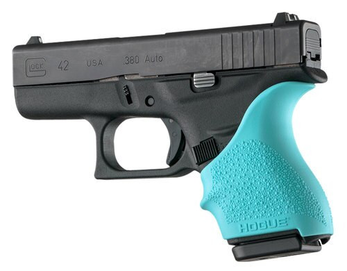 Hogue Handall Grip Sleeve Glock 42/43 Aqua
