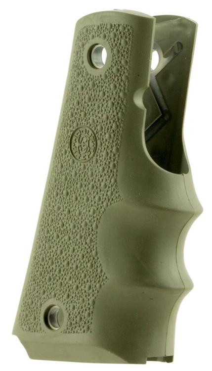 Hogue 1911 Govt Model Finger Groove Grip Textured Rubber