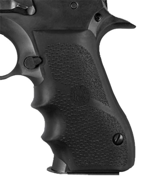 Hogue Magnum Research Baby Eagle Rubber Grip, Finger Grooves Black