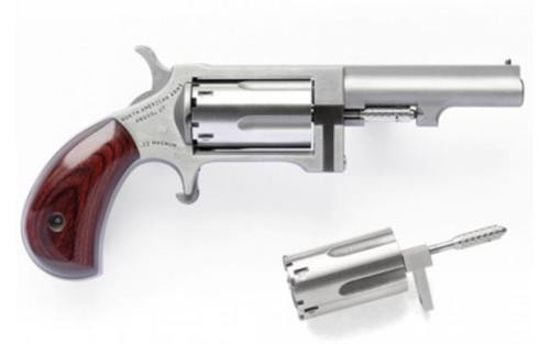 NAA Sindwinder Conversion Single Action 22 Win Mag & 22LR 2.5" Barrel SS Finish, 5rd