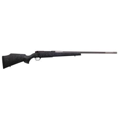Weatherby MAM01N333WR8B Mark V Accumark 338-378 Wthby Mag 2+1 26" Barrel, Graphite Black Cerakote Metal Finish, Gray Webbed Black Fixed Monte Carlo Stock