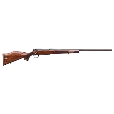 Weatherby MDX01N300WR6O Mark V Deluxe Full Size 300 Wthby Mag 3+1 26" High Gloss Blued Fluted Barrel, Blued Steel Drilled & Tapped Receiver, Gloss Walnut Monte Carlo Stock, Right Hand