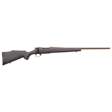 Weatherby VWB653WR6T Vanguard Weatherguard 6.5-300 Wthby Mag 3+1 26" Barrel, Burnt Bronze Cerakote Metal Finish, Bronze Webbed Black Fixed Monte Carlo Stock