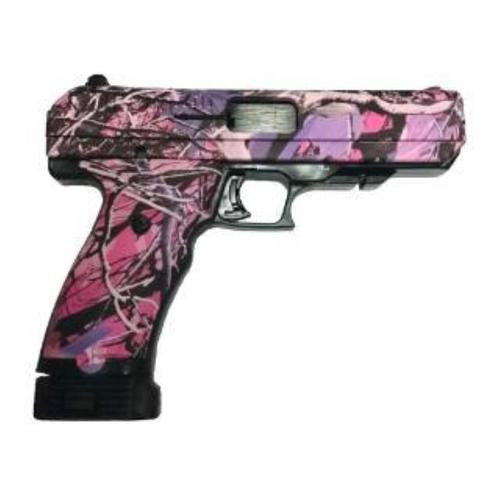 Hi-Point 45 ACP Pistol, Pink Camo Finish, 9rd, 4.5"