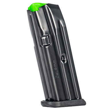 Mec-Gar MGG191000A Glock 19 10rd 9mm Luger, Black Carbon Steel, Does Not Fit 19X