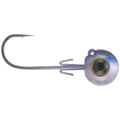 Picasso Straight Drop Jig Head #3 2Pk 3/8oz Blue Red Pearl