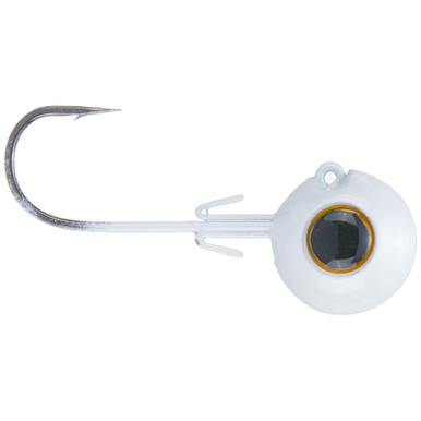 Picasso Straight Drop Jig Head #3 2Pk 1/2oz White Pearl
