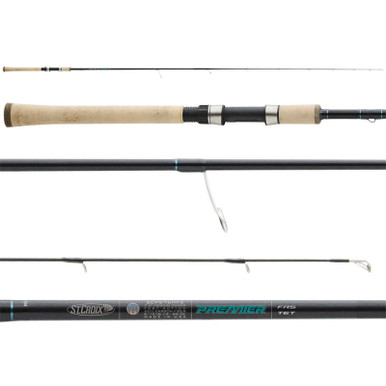 St. Croix Premier SCPS60MLF Spinning Rod 6' 1 Piece Medium Light Power Fast Action