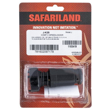 Safariland JK2S Comp III Speedloader 38 Special/357 Mag 6rd Dan Wesson/S&W