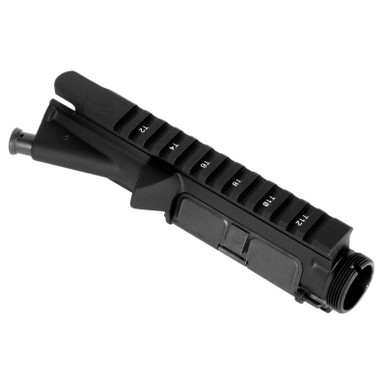 LBE Unlimited ARUPPER Upper Receiver 5.56x45mm NATO 7075-T6 Aluminum Black Receiver for AR-15 Includes Forward Assist