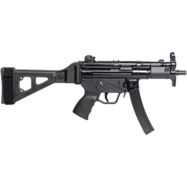 Century Arms HG6035SB-N AP5 P 9mm Luger 30+1 5.75" Threaded Barrel, Polymer Picatinny Rail Receiver, Black Synthetic SB Tactical Brace, Black Polymer Grip