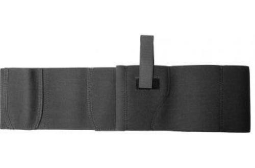 DeSantis Belly Band Holster, Large, Ambidextrous, Elastic, Black
