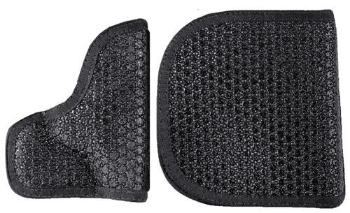 Desantis Super Fly Pocket Black Rubberized Fabric Pocket Fits S&W J Frame Ambidextrous
