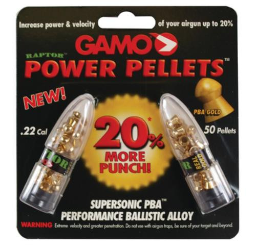 Gamo Gamo PBA Raptor, .22 Pellet, 50rd, Blister Pack