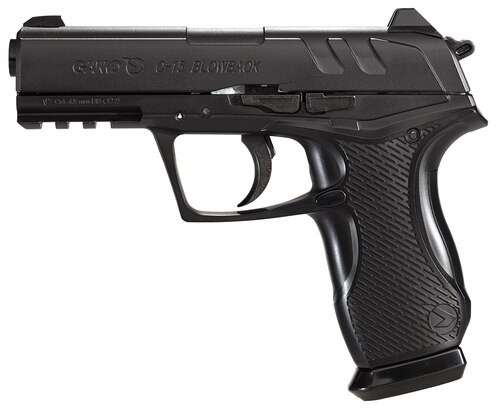 Gamo Bone Collector Air Pistol SA/DA .177 Pellet & BB 16rd Black/OD