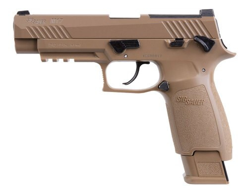 Sig Sauer Airguns P320-M17 Air CO2 177 Pellet 20rd,4.70" Coyote Polymer Grips
