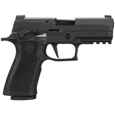 Sig Sauer Airguns AIRP320XCABB CO2 21rd 4.5" Barrel, 350 fps Velocity, Frame Includes Beavertail & Accessory Rail
