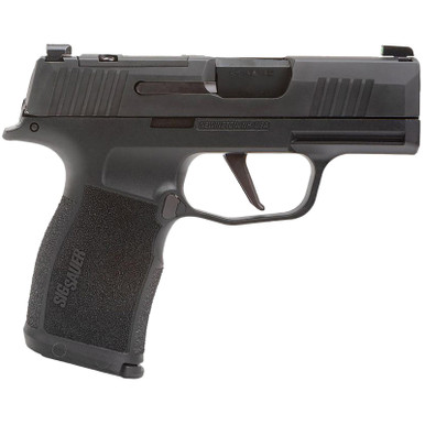 Sig Sauer 365X9BXR3P10 P365X 9mm Luger 10+1 3.10" Black Barrel, Black Nitron Optic Ready/Serrated SS Slide, Black SS Frame w/Beavertail, Black Polymer Grips