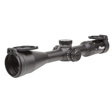 Sig Sauer Electro-Optics SOW45002 Whiskey4 Black 5-20x50mm 30mm Tube, Illuminated MOA Milling Hunter 2.0 Reticle