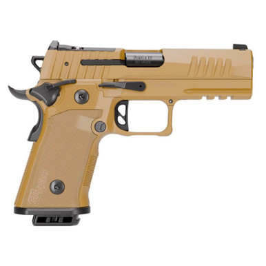 SIG SAUER P211 GT4 9mm 4.2" Barrel Single-Action 2x21rd1x17rd Steel Mags Coyote