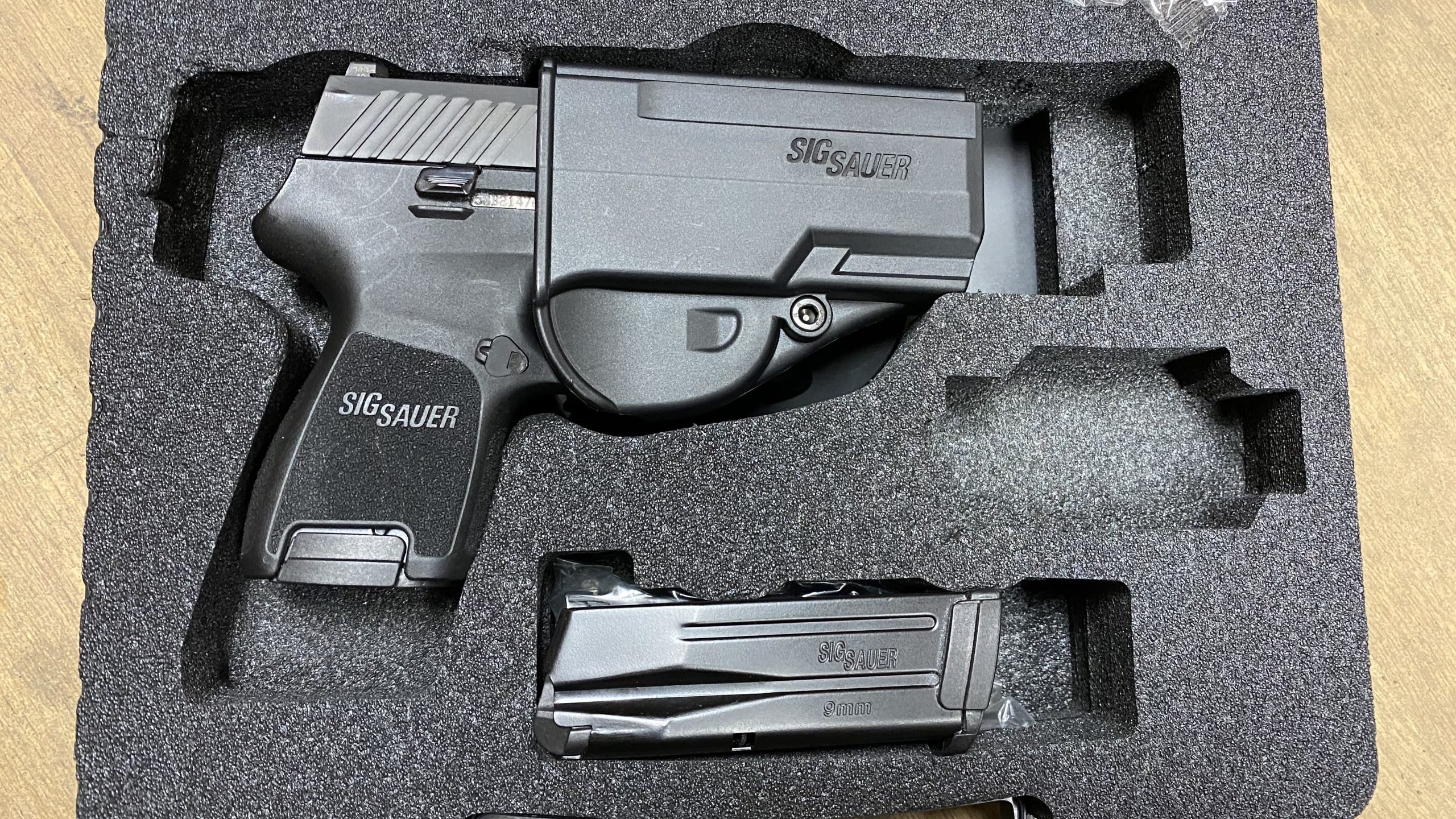 Used Sig Sauer P320 Subcompact 3.6" 12 rd 2 Mags Night Sights
