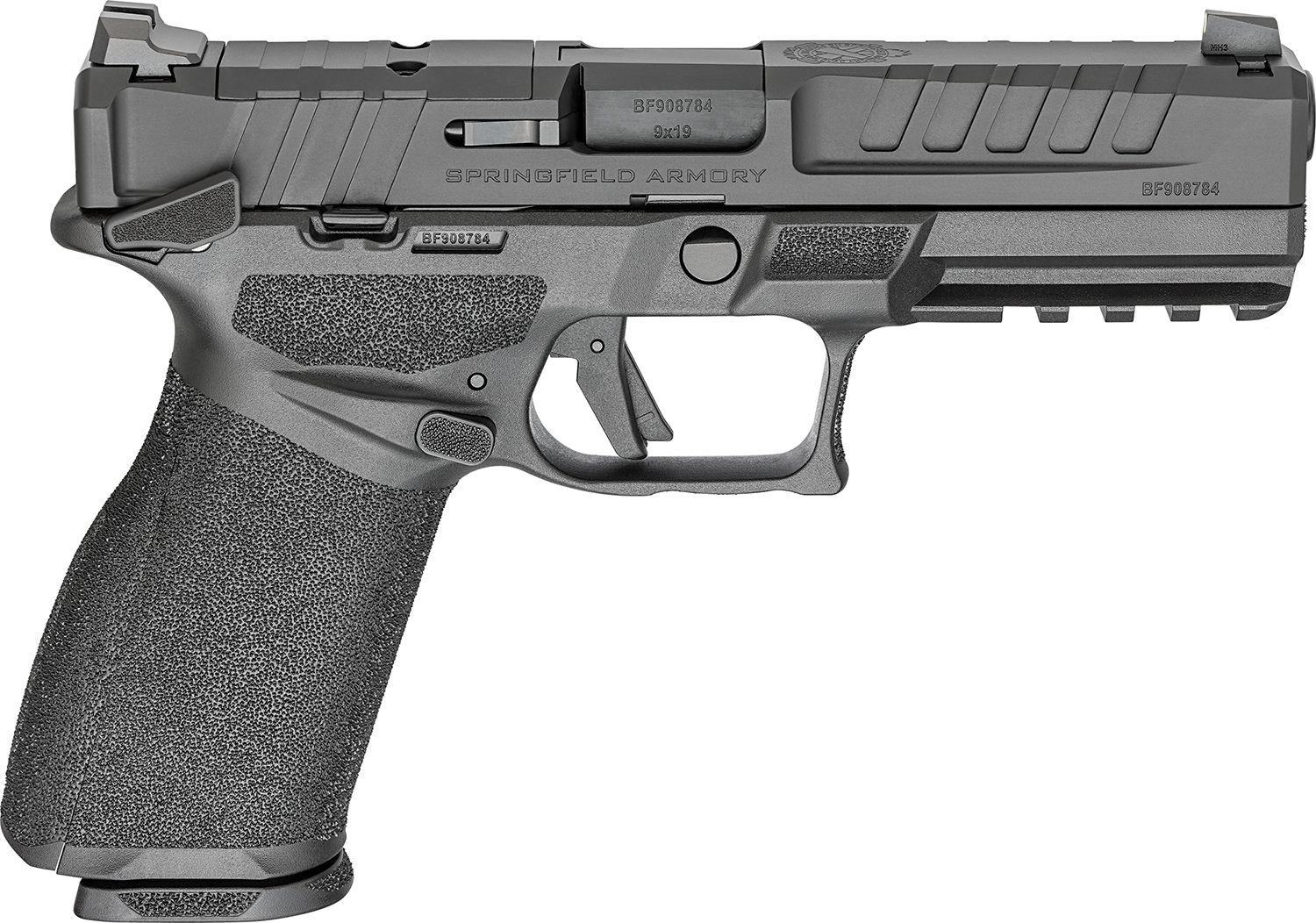 Springfield Echelon Pistol EC9459BMSU, 9mm, 4.50in, Black Polymer Finish