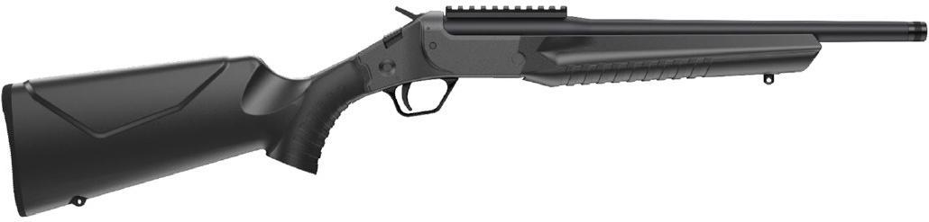 Rossi LWC Break Open Rifle LWC357MBK, 357 Mag, 16.5" Threaded, Fixed Black Stock, 1rd Rds