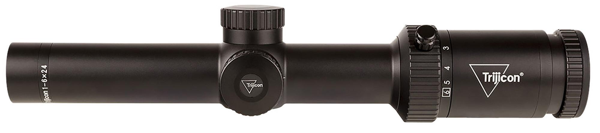 Trijicon Credo HX FFP Rifle Scope 2900022, 1-6x, 24mm Obj, 30mm Tube, Illuminated MOA Segmented Circle Reticle