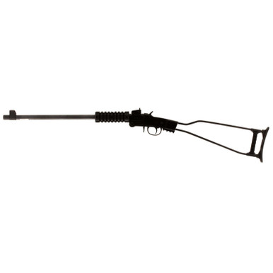 Chiappa Firearms 500145 Little Badger 17 HMR 1rd, 16.50" Blued Steel Threaded Barrel/ Black Underfolding Stock, Right Hand