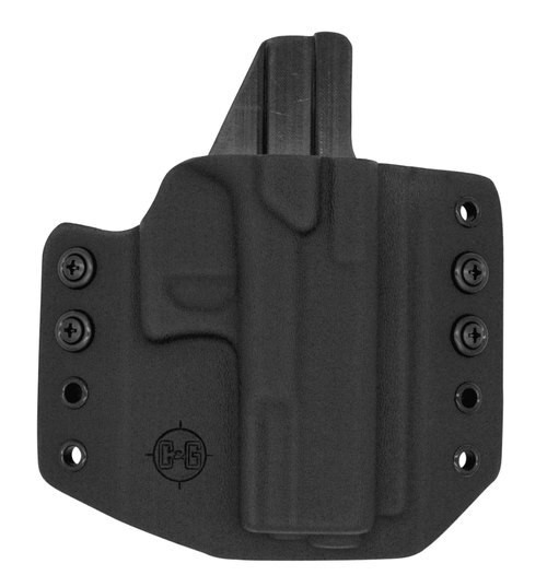 Crucial Concealment, Covert IWB, Inside Waistband Holster, Ambidextrous, Kydex, Black, Fits Sig P365