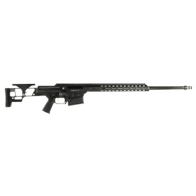 Barrett 18502 MRAD 338 Lapua Mag 26" 10+1 Black Cerakote Black Fixed Adjustable Comb Stock Black Polymer Grip Right Hand