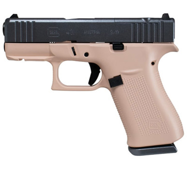 Glock 43X "Peach Fuzz" Pink/Blue 9mm 3.4" Barrel 10 Rnd