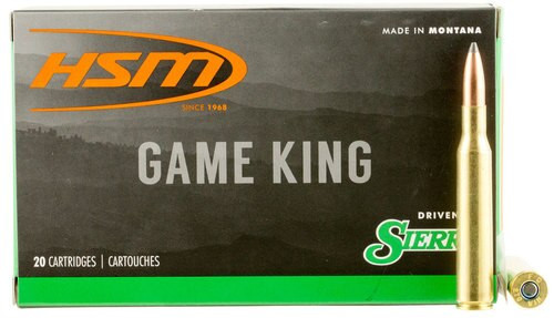HSM Game King 270 Winchester 150gr, SBT 20 Bx/ 20 Cs