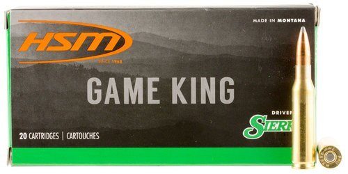 HSM Game King 7mm-08 Remington 160gr, SBT, 20rd Box