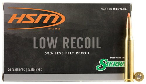 HSM Lowrecoil 270 Winchester 130gr, Ballistic Tip 20 Bx/ 20 Cs
