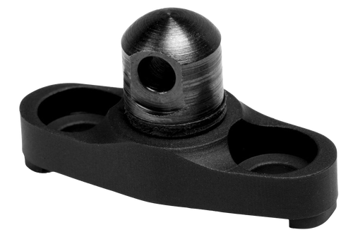 Grovtec Flanged Stud Mount M-LOK Black Aluminum