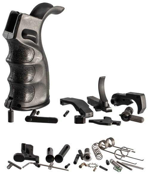 TacFire AR-10 Lower Parts Kit with PGAR-B Pistol Grip