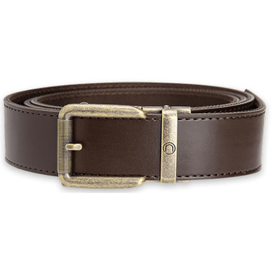 Team Nexbelt Operating PCS3327 EDC Espresso Leather 1.50" Wide Buckle Closure
