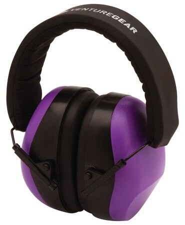 Pyramex Glasses VentureGear PM8010 Ear Muffs NRR 26db Purple Clampacked