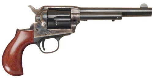 Cimarron Lightning Single Action .38 Special 4.75 Inch Barrel Standard Blue Finish Walnut Grips