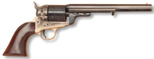 Cimarron Richard Mason .38 Special 7.5" Barrel Standard Blue Finish Wlanut Grip
