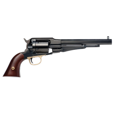 Cimarron CA1000 1858 New Model Army 45 Colt (Long Colt) 6rd Shot 8" Blued Octagon Barrel, Blued Cylinder, Blued Steel Frame, Walnut Grip, Exposed Hammer