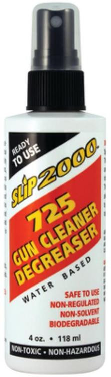Slip 2000 725 Gun Cleaner/Degreaser 4oz Spray Bottle